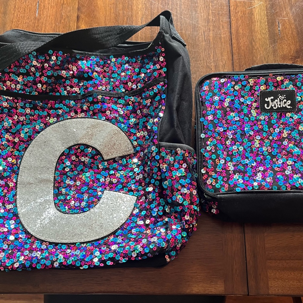 Backpack and lunchbox